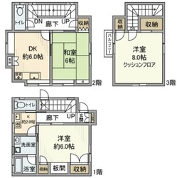 水谷東戸建の物件間取画像